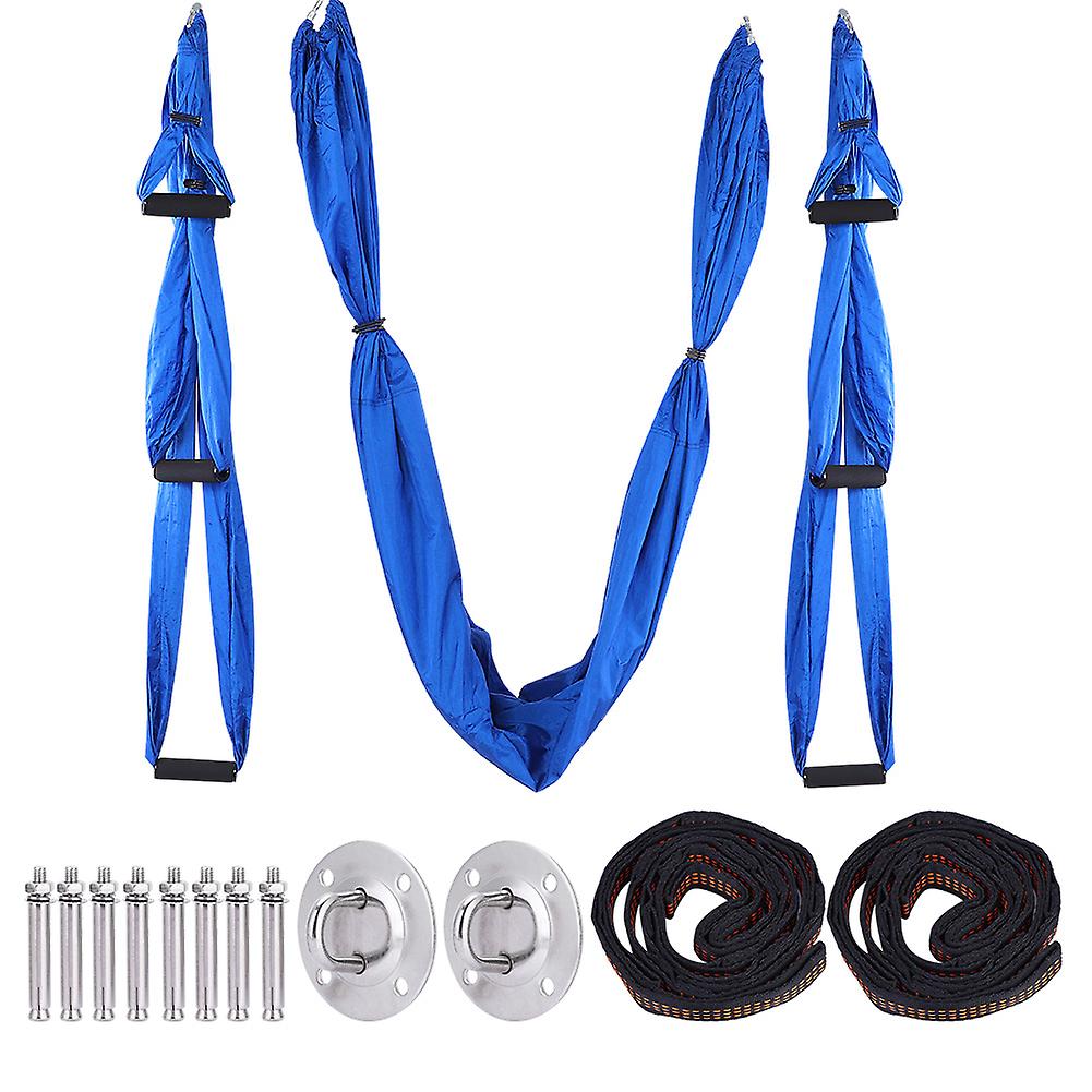 Aerial Yoga Swing, Professional Trainer For All Levels, Thickened Foam Handles, Wide Installation Option, Supports Up To 900Kg, Enhance Your Yoga