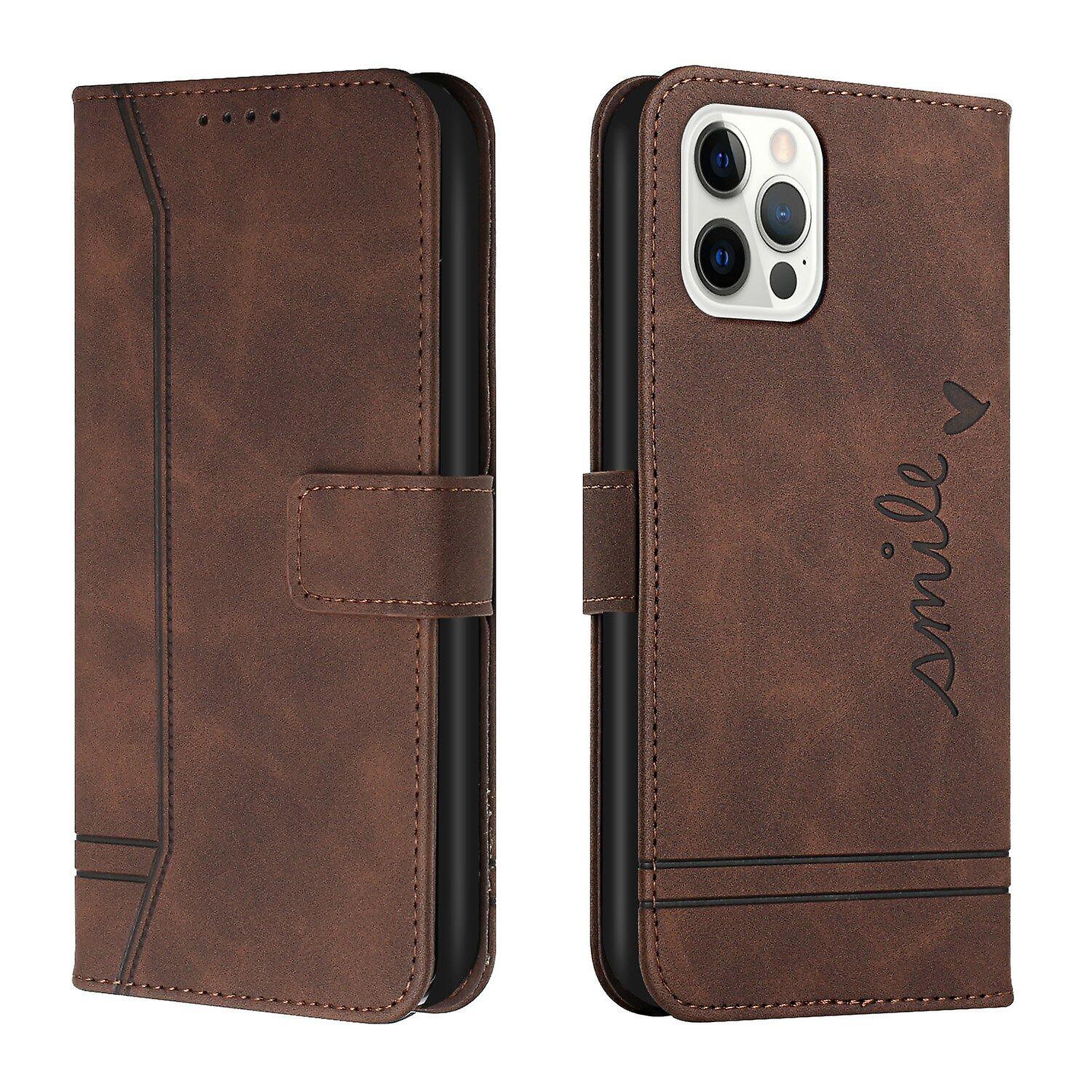 Leather Magnetic Closure Case with Flip Wallet Stand Function Cover for iPhone 14 Pro