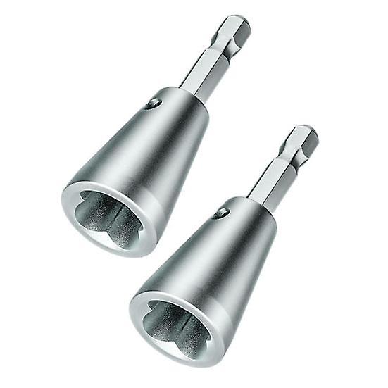 2Pcs Wire Twister Cable Connectors High Hardness Rustproof Easy Operation Universal Power Drill Wire Stripping Tools