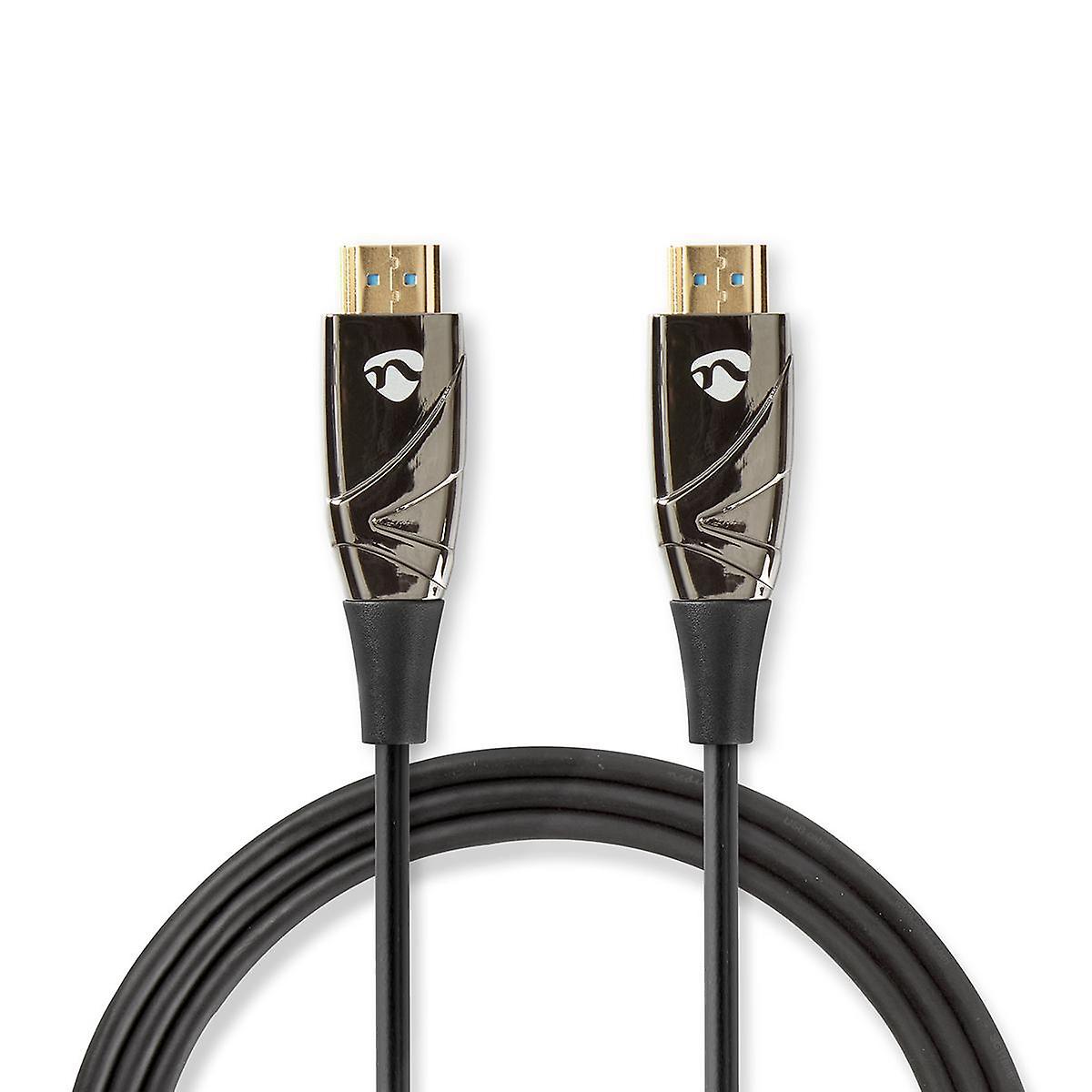 Active Optical High Speed HDMI Cable with Ethernet | ™ HDMI Connector | ™ HDMI Connector | 4K@60Hz | 18 g