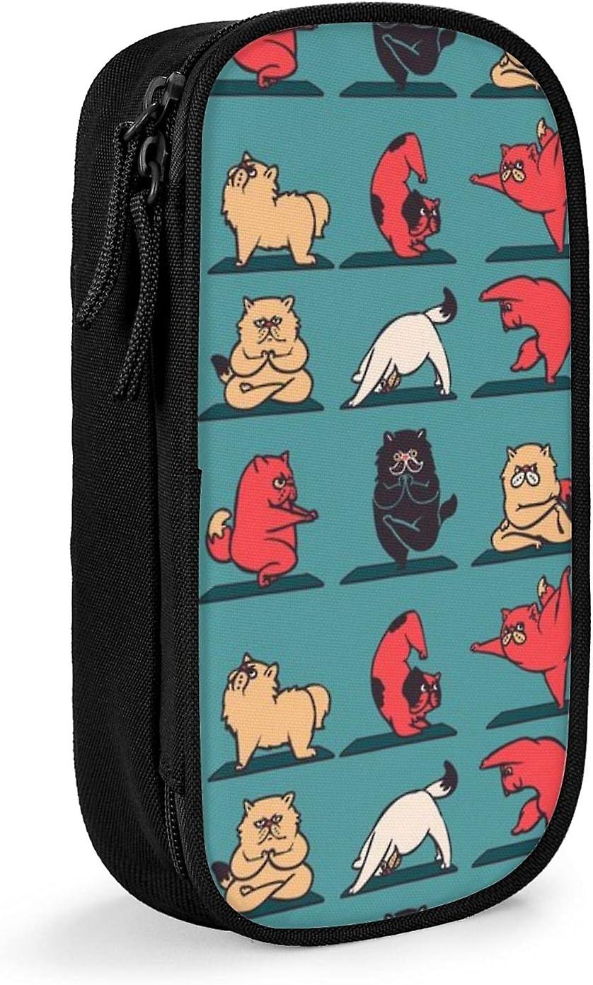 Cat Yoga Pencil Case SAOE000728
