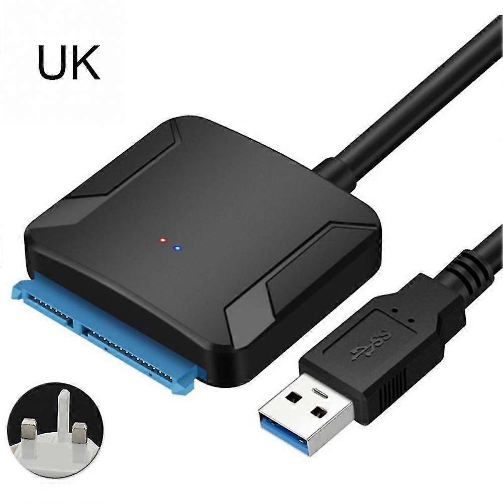 SATA to USB 3.0 Convert Adapter Cable with Plug for 2.5/3.5inch HDD Hard Drive
