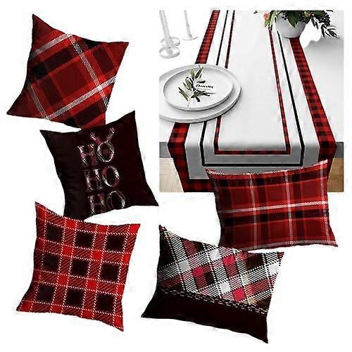 New Year Pillow Case with Runner Sets