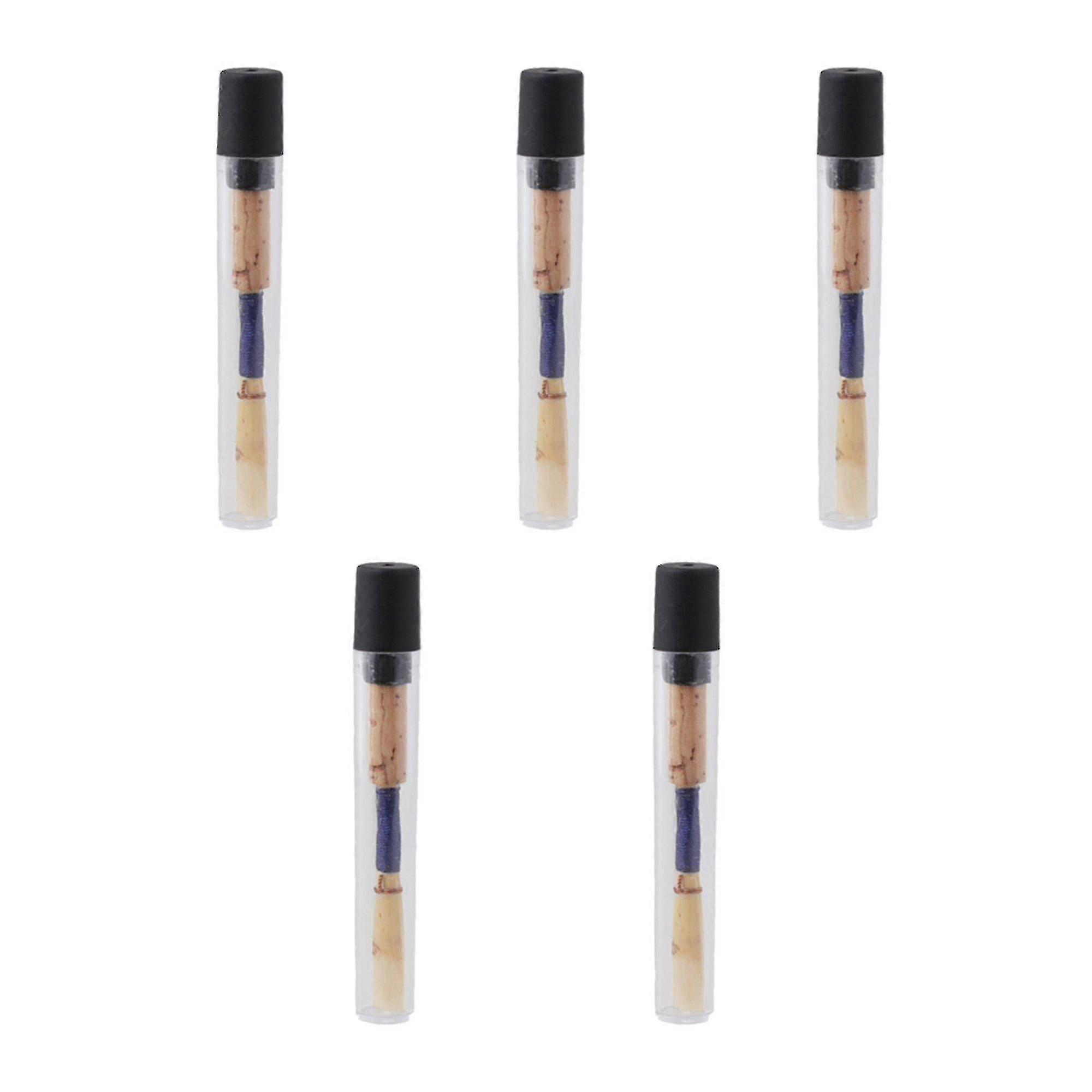 5pieces Oboe Reeds Μέσο 2.5 Μέρος οργάνων αέρα για αρχάριους παίκτες