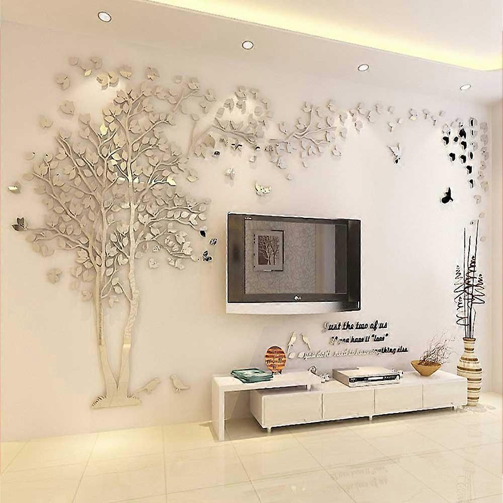 3D Couple Tree DIY Acrylic Wall Stickers