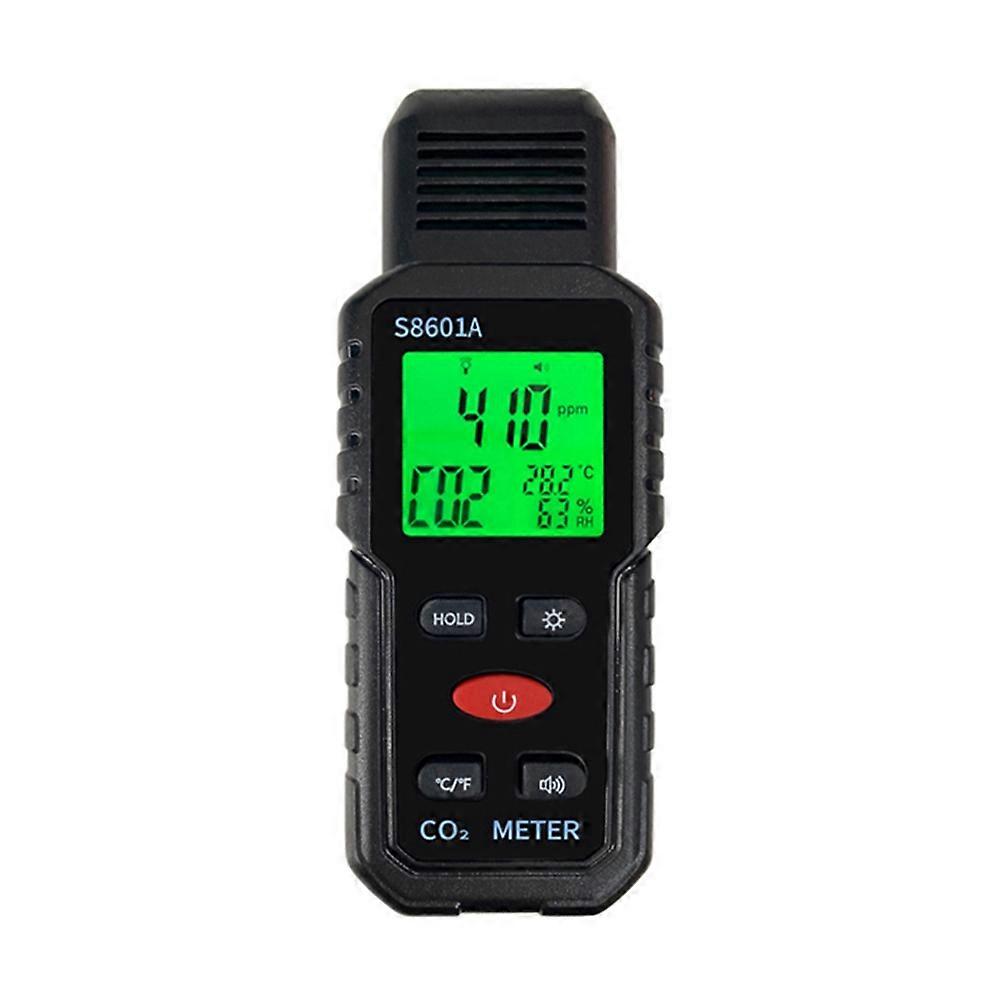 3 v 1 CO2 metr monitor kvality vzduchu kapesní 5000ppm CO2 monitor měření oxidu uhličitého / detektor S8601A