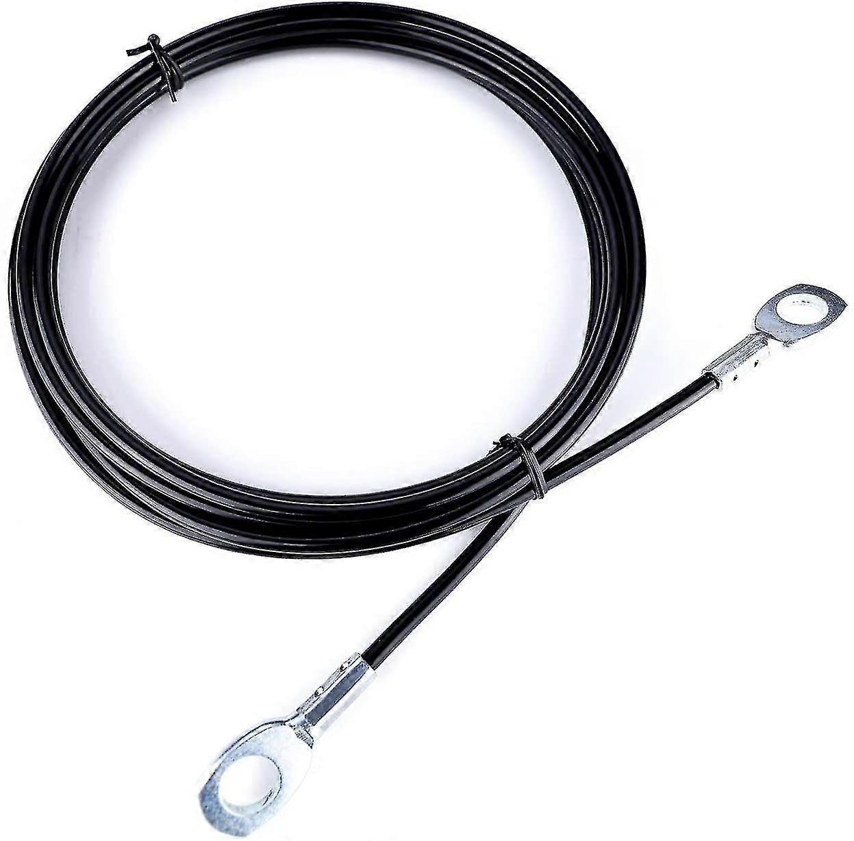 フィットネスプーリーケーブル、交換用ケーブルマシンアクセサリー、ケーブルプーリーアタッチメント ジム用 - 厚い5mm(0.2インチ)ヘビーデューティスチールワイヤーロープホームGy