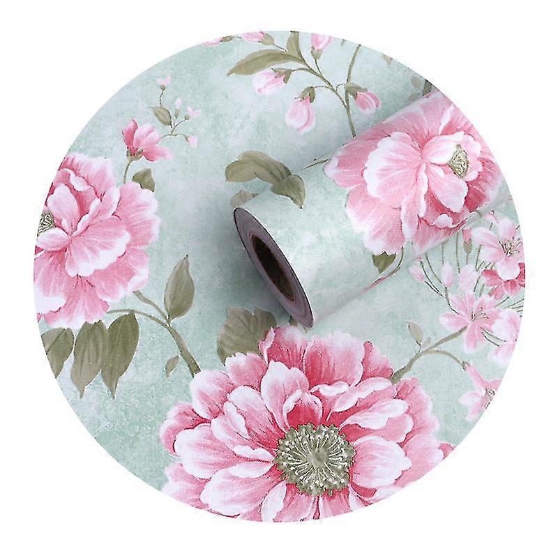 Hyllpapper med vintageblommor, självhäftande hyllfoder, Ma