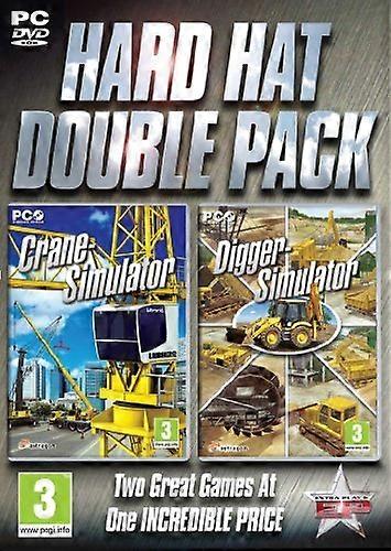 Hard Hat Double Pack - Crane and Digger Simulation (PC DVD) [Windows] - Game - New & Sealed