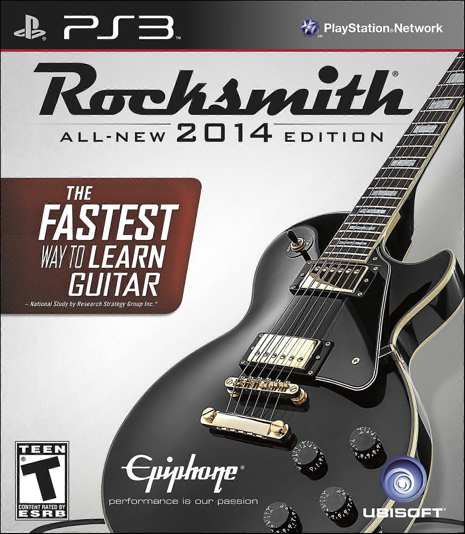 Rocksmith 2014 Edition - Playstation 3 (Cable Included) - PAL - New & Sealed