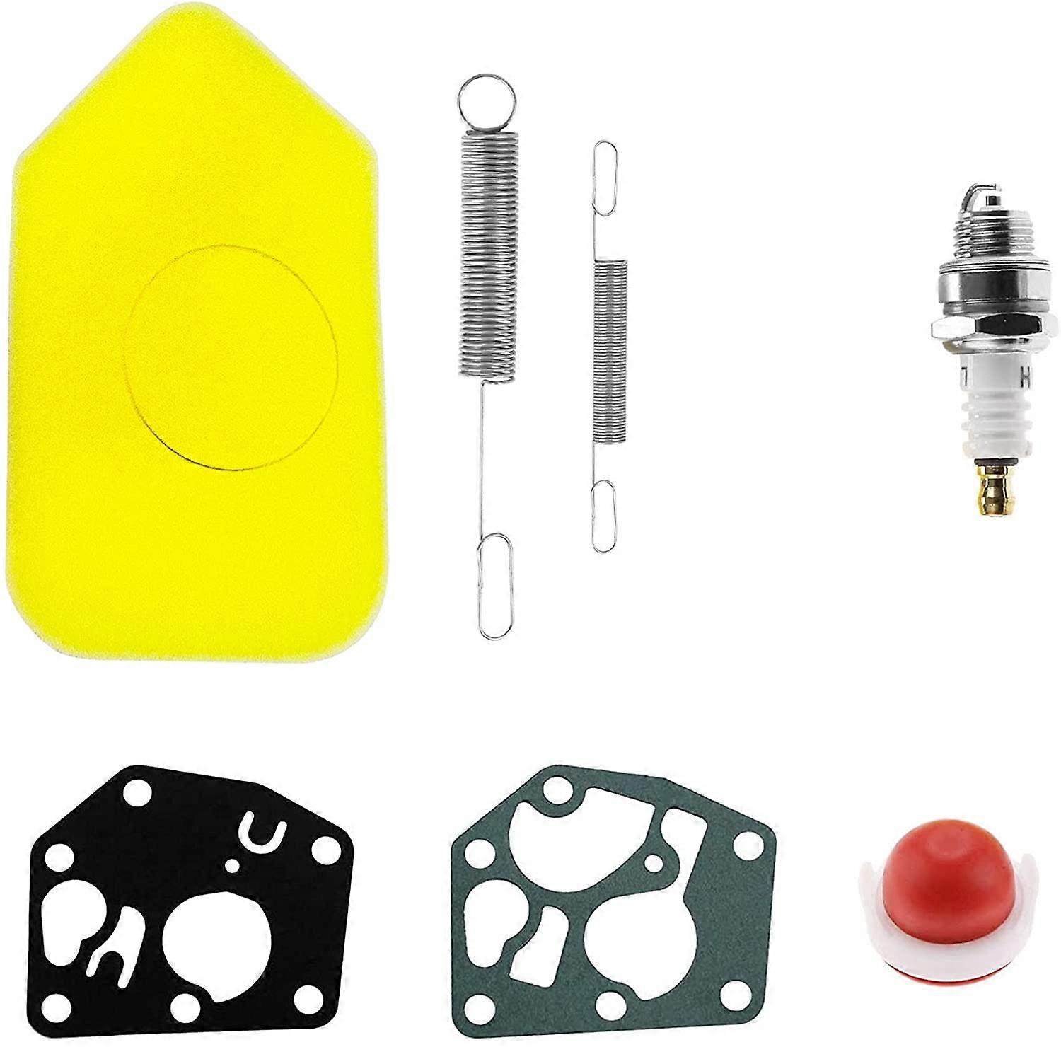 Spring Foam Air Filter for Lawn Mower Carburetor Diaphragm Replacement