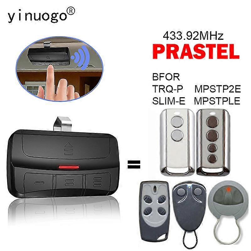 Clone PRASTEL MPSTP2E MPSTPLE SLIM-E TRQ-P BFOR Garage Door / Gate Remote Control 43392MHz PRASTEL Remote Control Door Opener