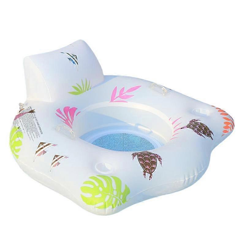 Foldable Inflatable Floating Row Summer Air Mattresses Swimming Pool Water Bed Lounger Chair Hammock