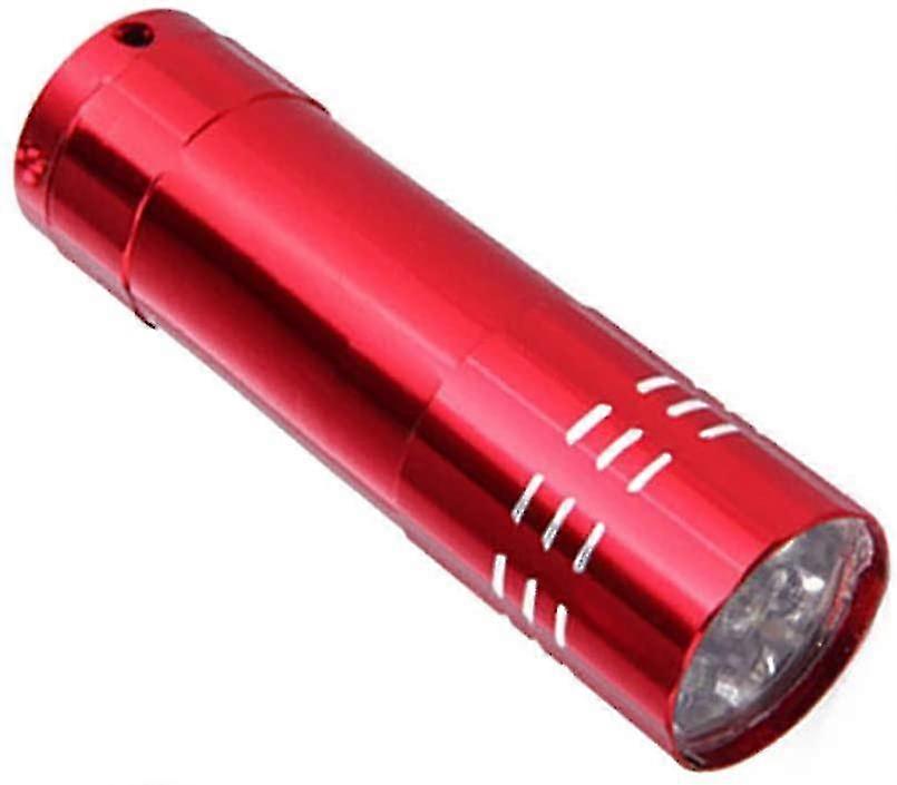 nail dryer mini 9 led lights led flashlight, portable nail flashlight uv lamp