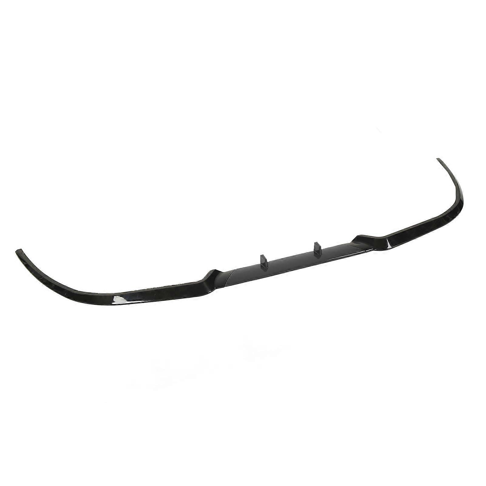 Front Bumper Lip Scratch Resistant Racing ABS Plastic Front Lip Splitter Collision Resistant with 4 Screw for Car