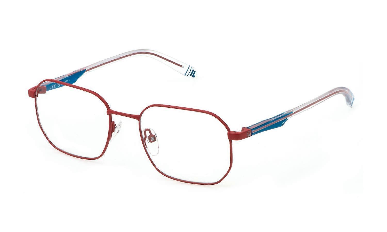 Eyewear Frames Fila VFI702L 0659 ROSSO SEMIOPACO TOTALE 50/18/135 Small Size
