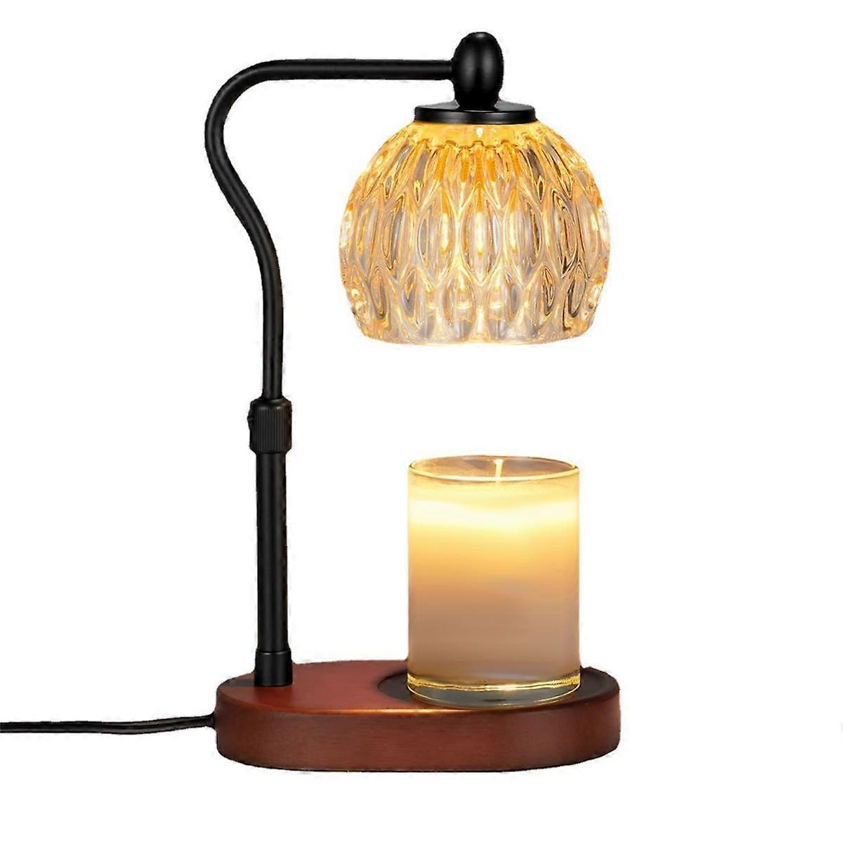 Candle Warmer, Candle Warmer Lamp with Timer & Dimmer Candle Warmer Height Adjustable Scented Candl