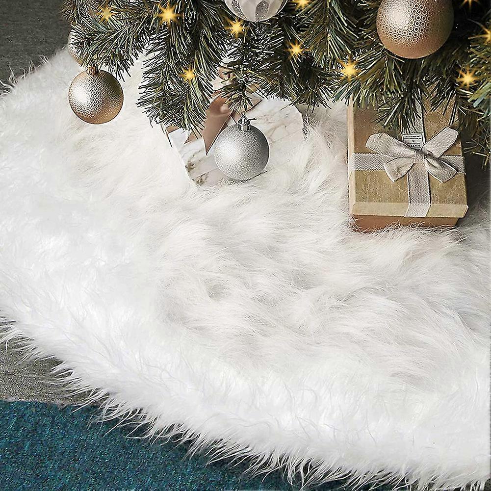 Christmas Tree Skirts White