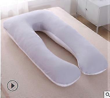 U Shape Full Body Maternity Pillow Case Sleeping Support For Pregnant Women