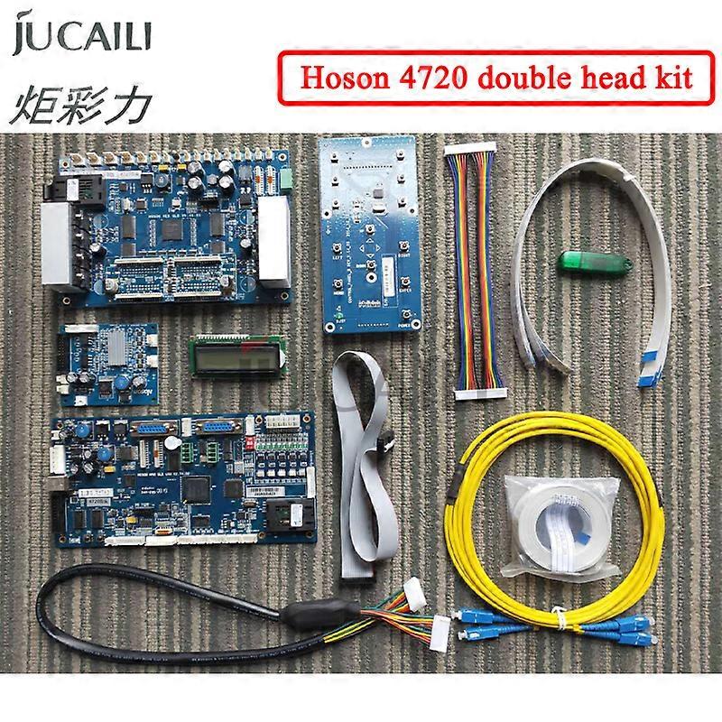 JCL Double Dual Head Kit for Hoson Board USB Version for Epson XP600 DX5 4720 Printhead for Eco Solvent Inkjet Printer
