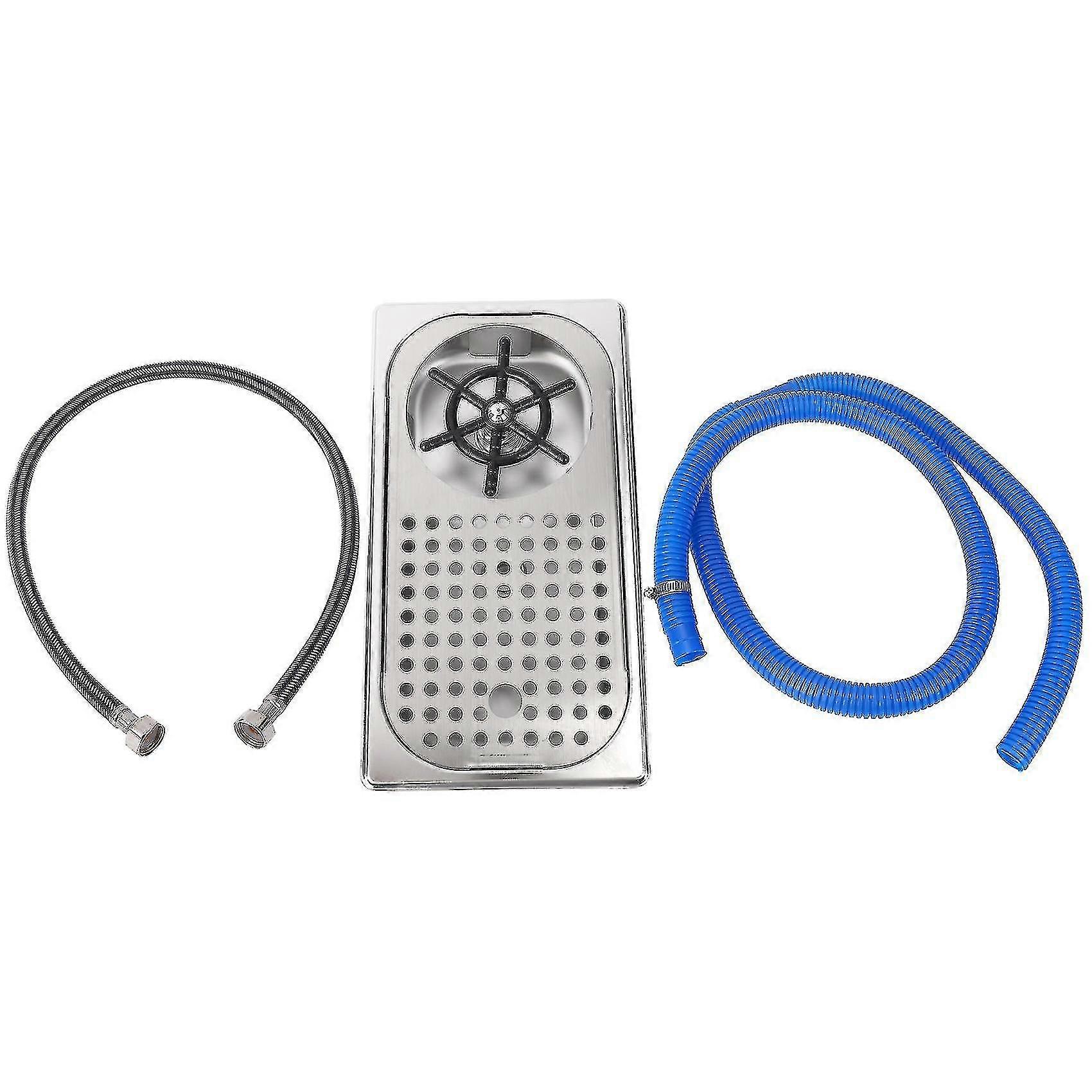 SRBTV-glas skyller diameter 201 rustfrit stål skyller til ølmælk te kop vaskemaskine glas skyller til hote-YKY416