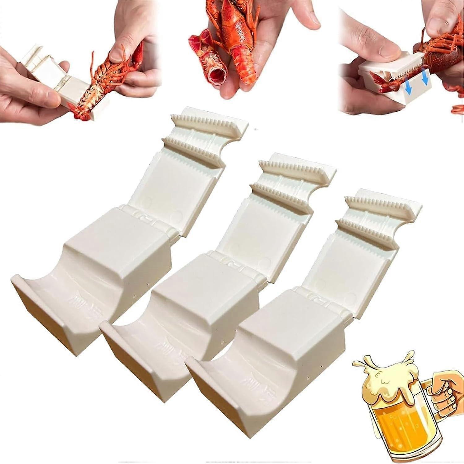 3pcs Crawfish Peeler,Crawfish Shucker,Crawfish Sheller,Lightweight Kitchen Gadget