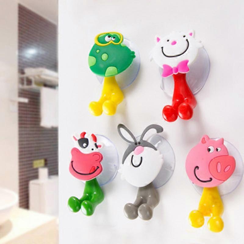 Wall Mounted Duty Suction Cup Toothbrush Holder