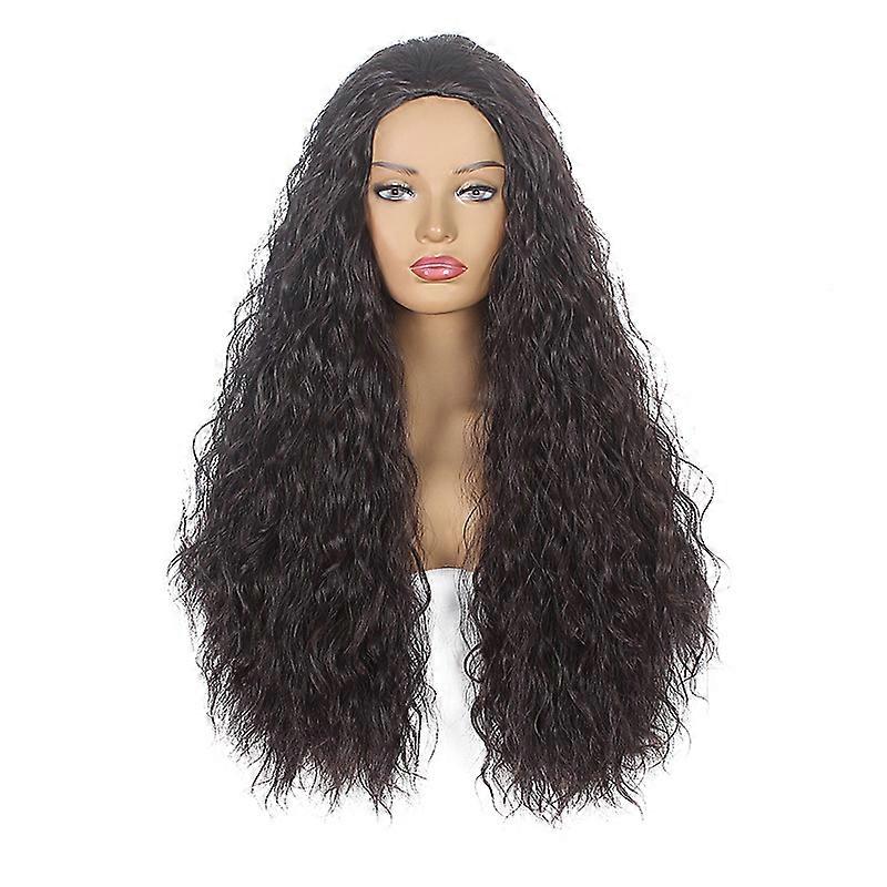 Girl Fluffy Moana Wig Princess Curly