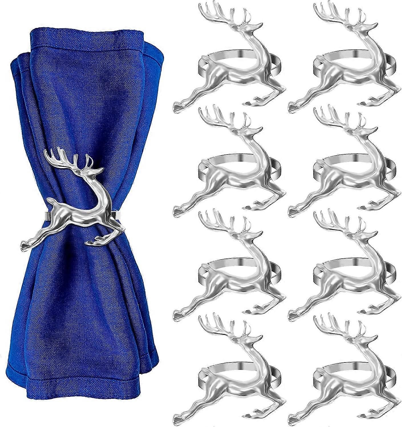 8pcs Christmas Napkin Rings