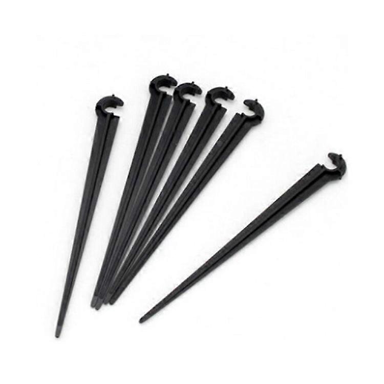 100pcs Irrigation Sprinkler 4/7 Capillary Insert Rod Fixing Bracket PP Material Fixing Bracket