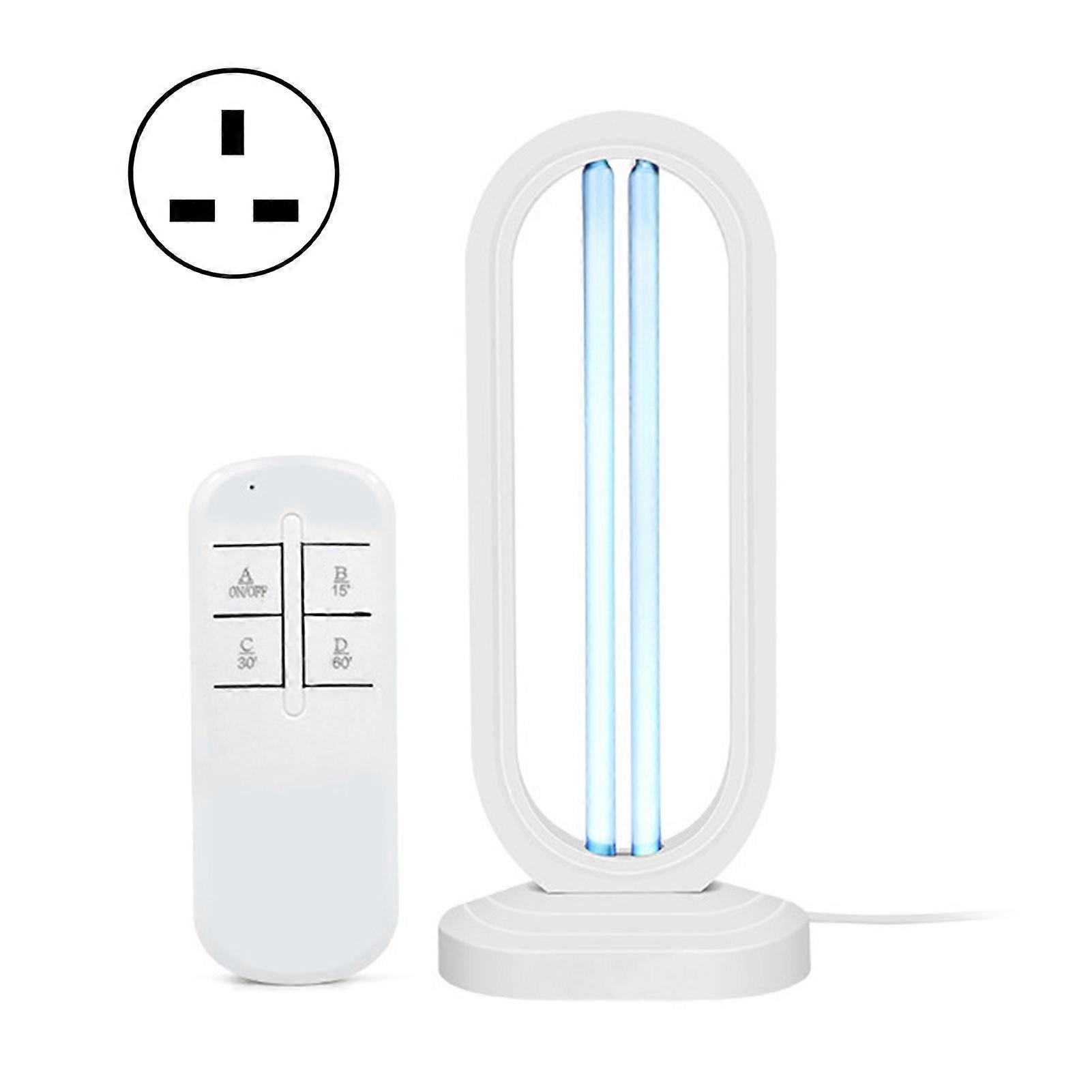 UV Light Sterilization Lamp Disinfection Light UV Lamp for Room with with 3- Speed Timing Settings Ultraviolet Light for Dust Mite Kitchen Office Home