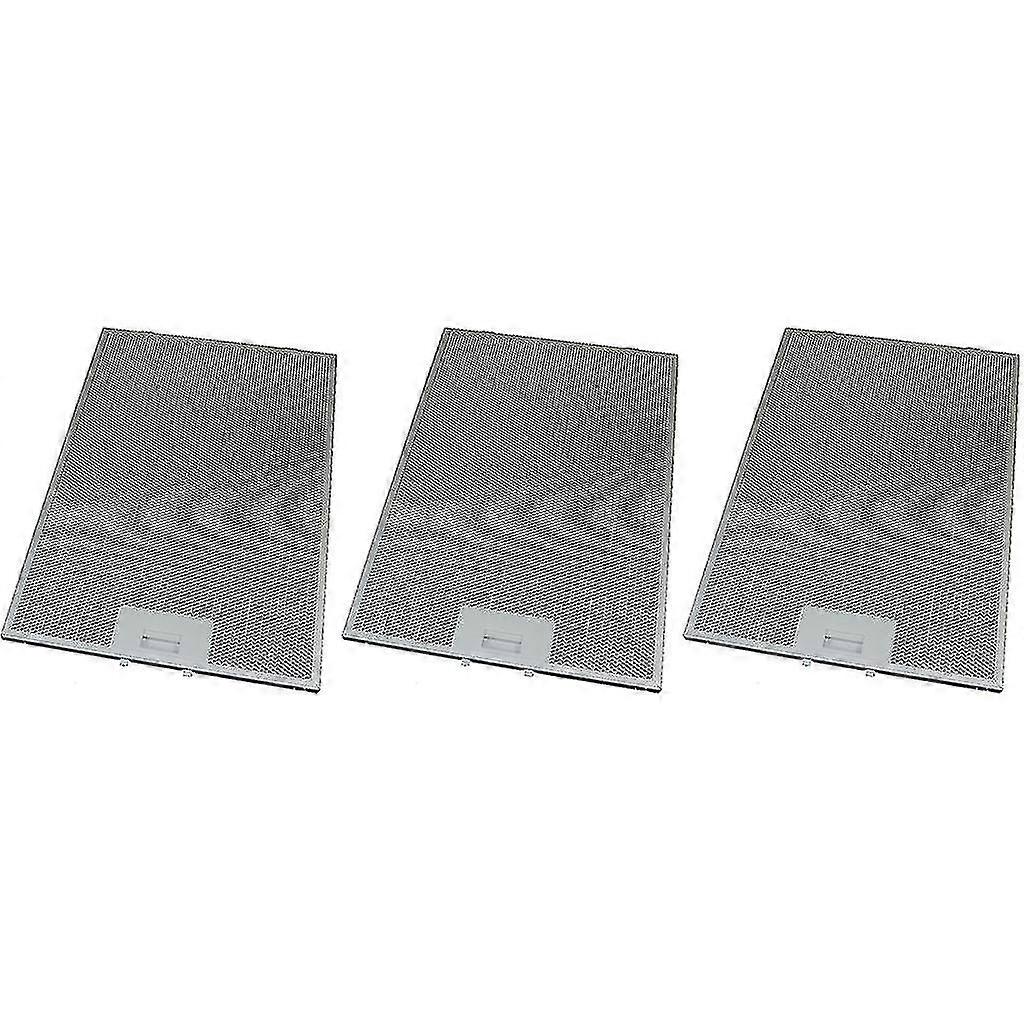 3 × العالمي طباخ هود فلتر الشحوم المعدنية 265mm X 395mm