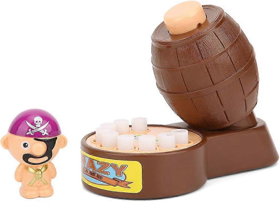 Pirate Barrel Lucky Game, Multiplayer Party Game Funny Gadget Trick Desktop Game Interactive Children Kids Toy Family Intellectual Board Game