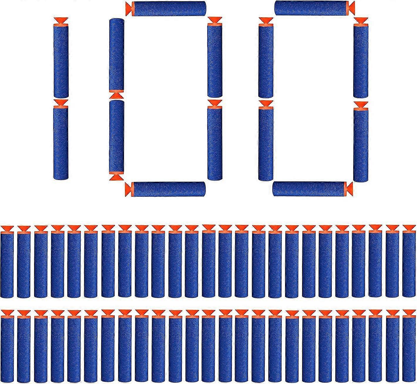 100個 7.2cm サクションカップダーツ詰め物発泡矢印の泡 Nerf Nストライクエリートシリーズ (サクション カップ)