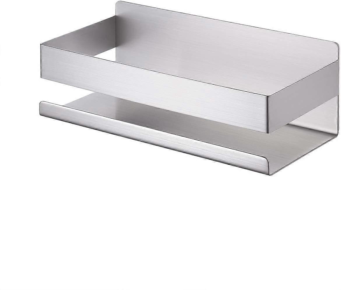 Self-adhesive shower rack stainless steel without drilling