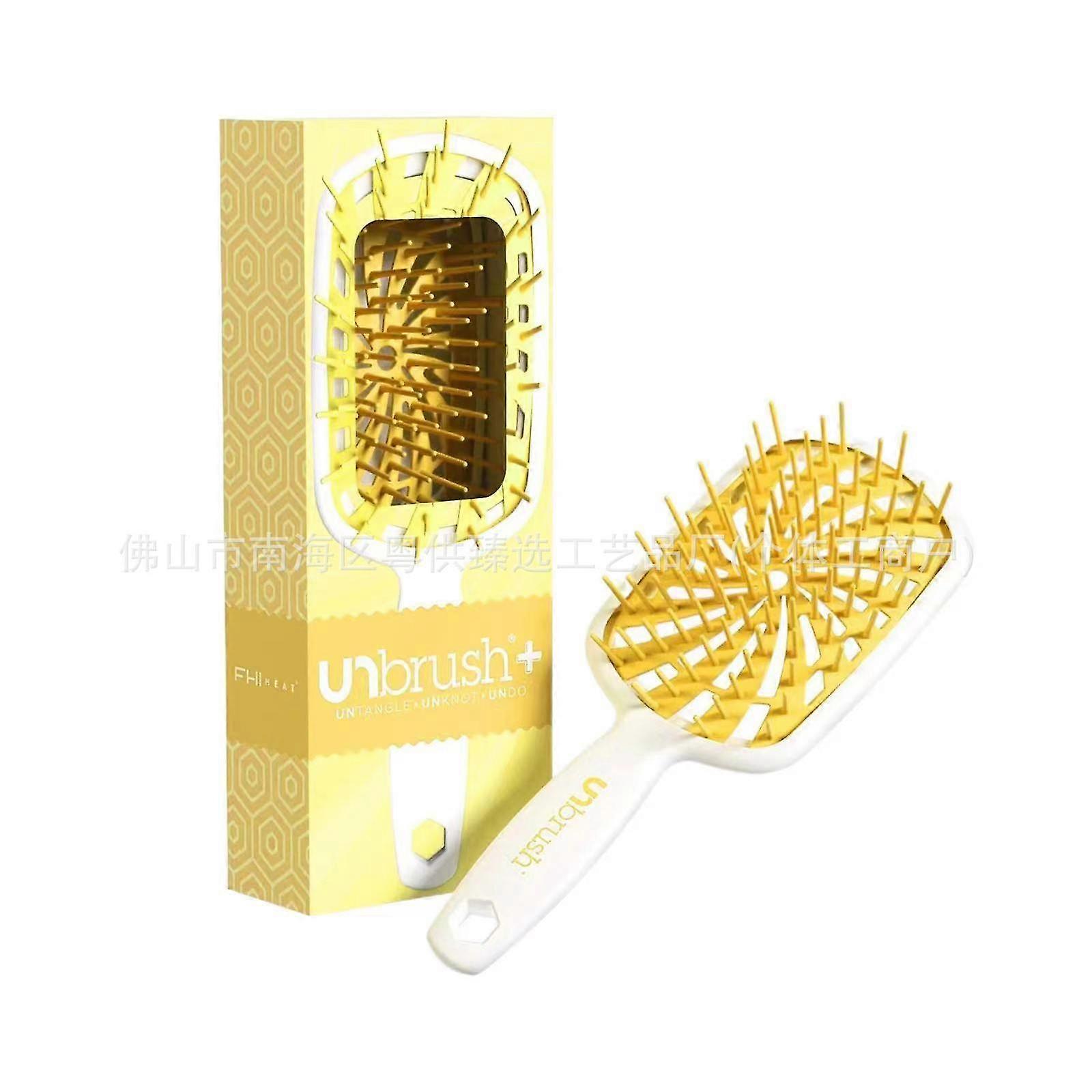 Detangling Brush Wet & Dry Vented New Spiral Cushio Detangling Hair Brush Anti Static Hairbrush Nylon