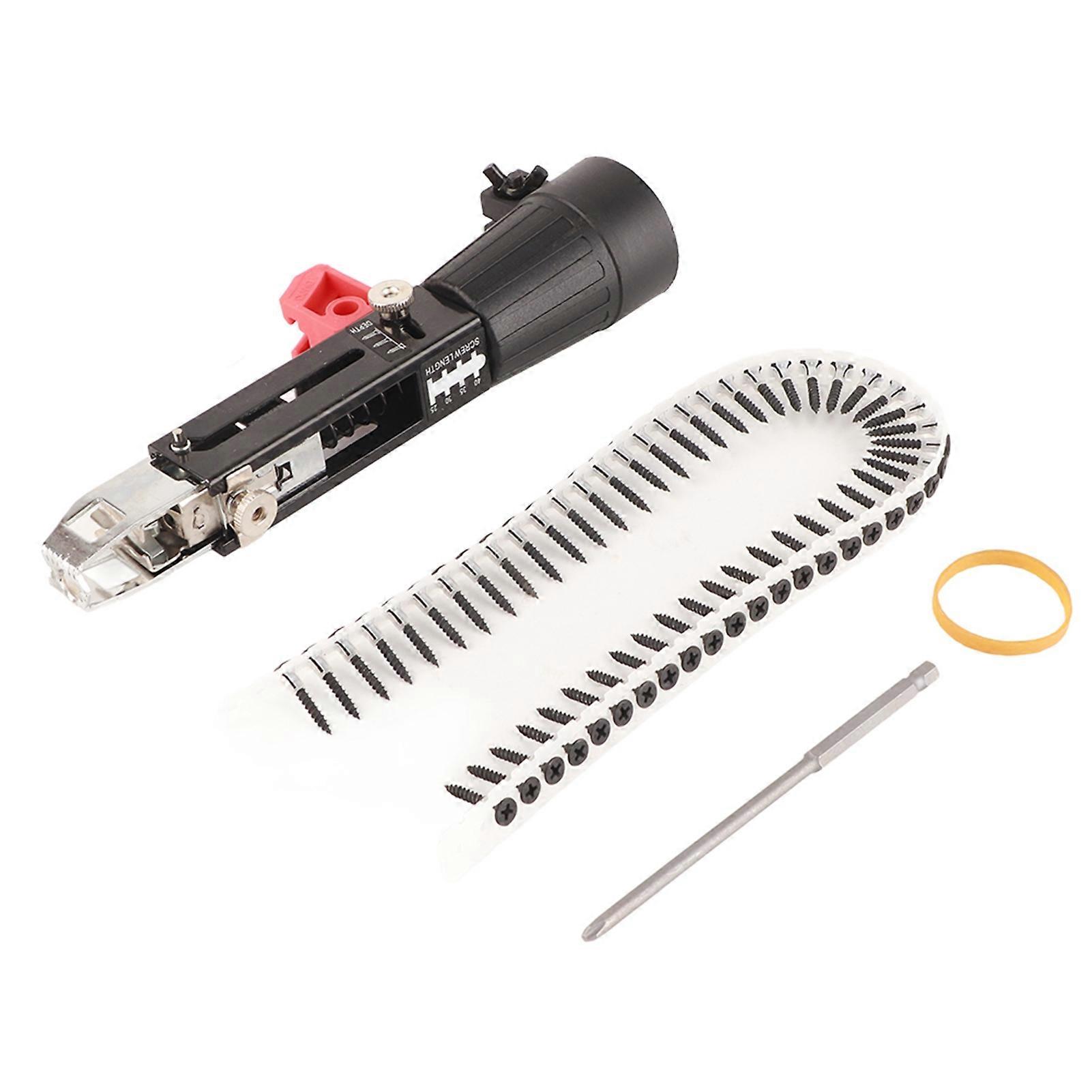 Automatic Screw Spike Chain Drill Screw Chain Adapter compatible Electric Drill Attachment