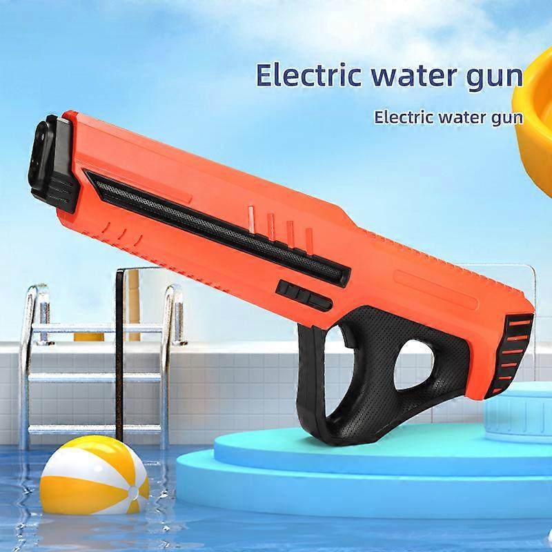 Automatique Absorption d’eau Pistolet à eau électrique Jouet à tir répété Pistolet à eau Jouets d’été extérieurs rechargeables élevés pour enfants