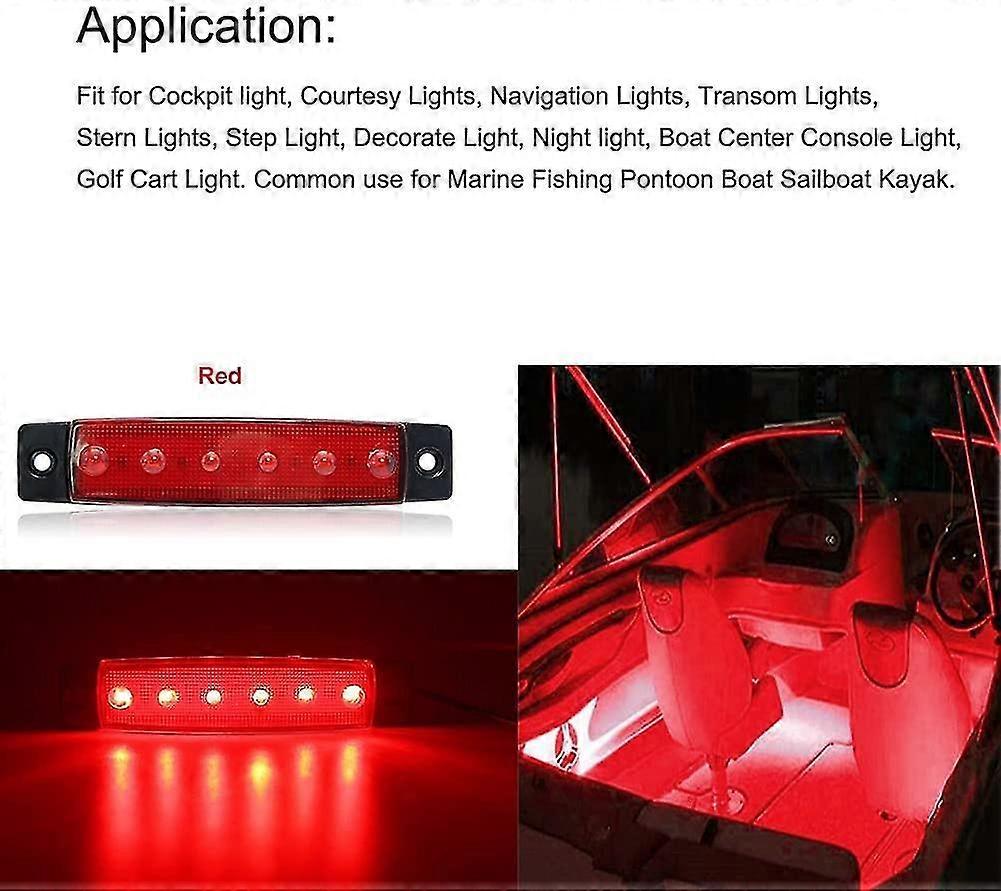 10pcs   Marine Ship Lights, Practical Ship Deck Led Interior Lights, Decorative Lights