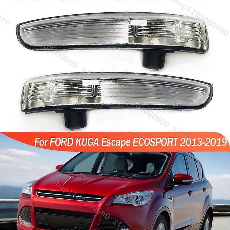 For Ford Kuga Escape Ecosport 2013 2014 2015 2016 2017-2019 Rearview Side Mirror Turn Signal Light Lamp Repeater CJ5413B383AA