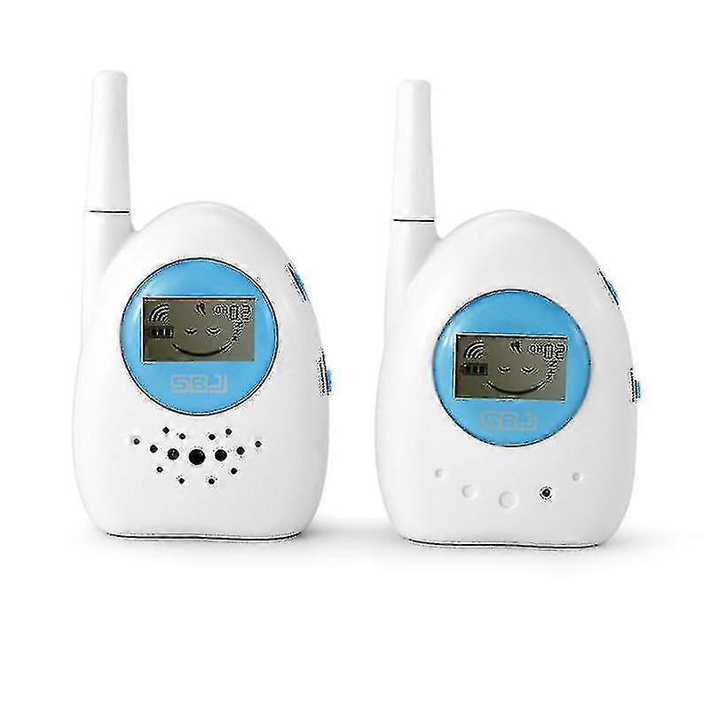 Wireless Audio Baby Monitor One-way Communication Max. 100m Transmission Range Crying Activated With Indicator Lights Battery Powered  [PB]