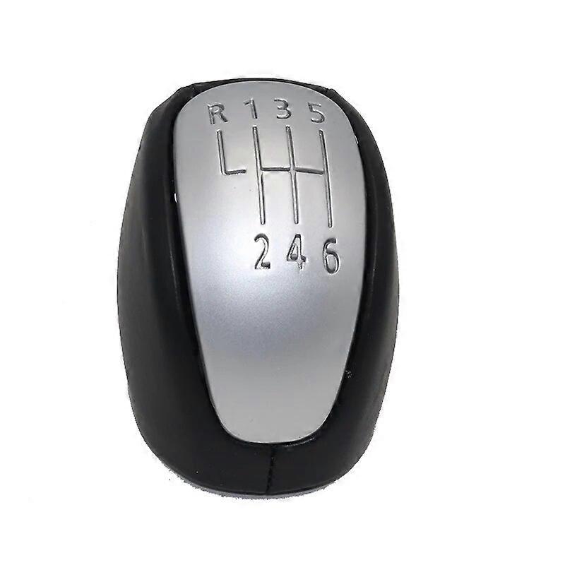 6 speed Manual Gear Shift Knob Head Gear Cover Shift Lever Stick For Renault Laguna III MK3 2007-2015