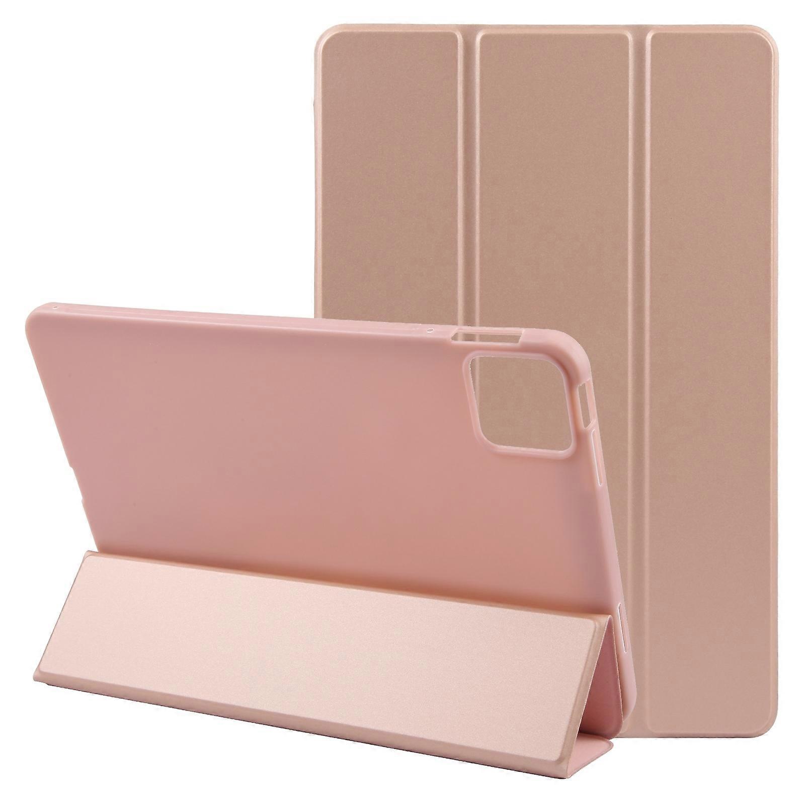 Three-fold Tablet Leather Case For iPad Air 13 2024