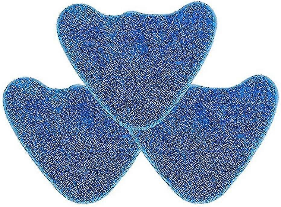 3 Pack Washable Microfibre Cleaning Mop Pads Replacement Compatible With Vax