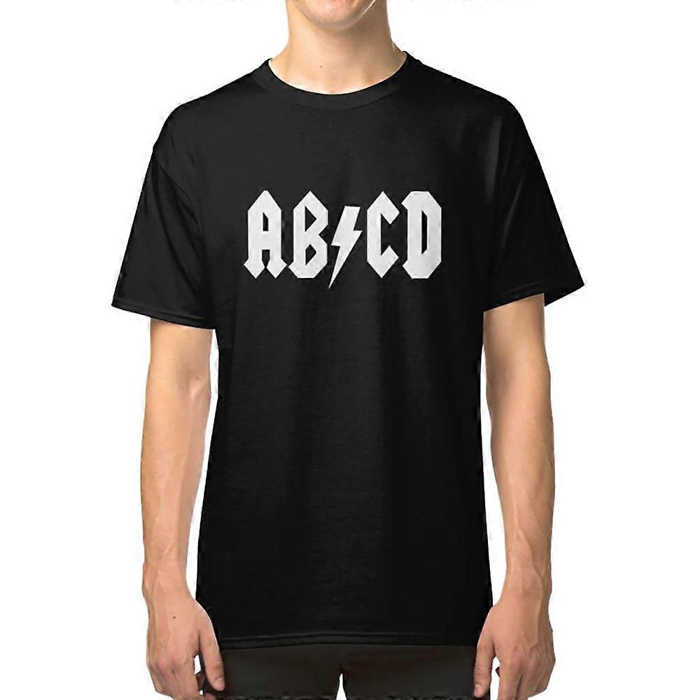AB/CD Hvid T-shirt