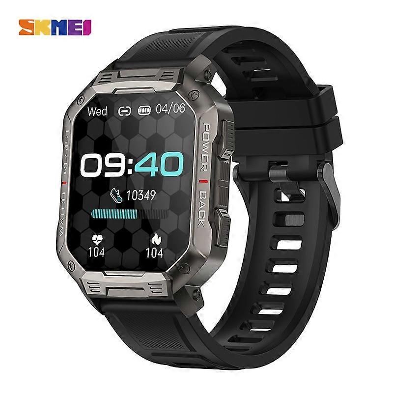SKMEI Fashion Full Touch Screen Digital Wristwatch Mens Multifunctional Pedometer Clock Countdown Sports Watches reloj hombre