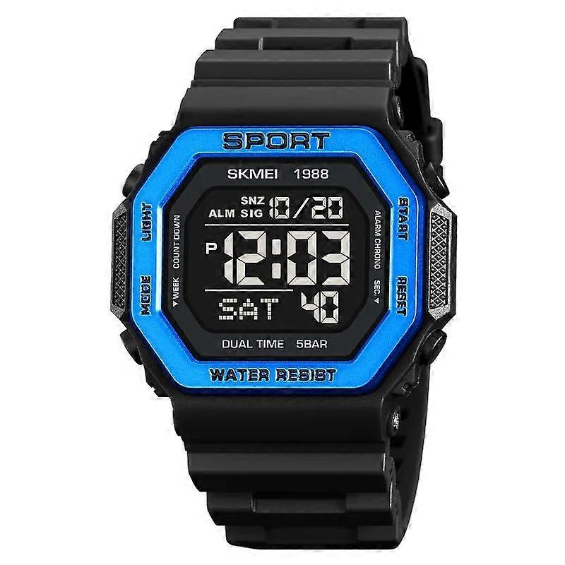 SKMEI Military Countdown Digital Sport Watches Men Back Light Display Chrono Wristwatch 5Bar Waterproof Alarm Clock reloj hombre