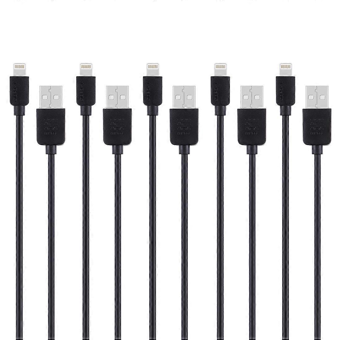 5 PCS 1m High Speed 8 pin to USB Sync and Charging Cable