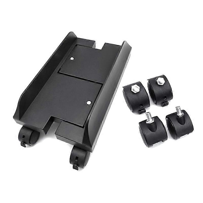 CPU Holder Mobile Computer Desktop Floor Tower Stand Under Office Desk w/Wheels
