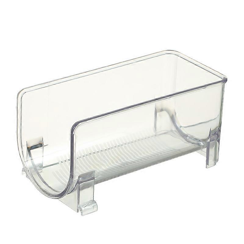 Clear Wine Rack (Pack of 1) - Plastic Stackable Wine Rack for Bottles of Wine, Sodas or Other Beverages - Modern Wine Rack for 1 Bottle